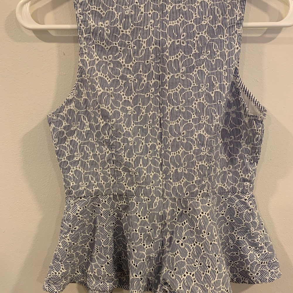 Anthropologie Peplum top - Picture 4 of 5